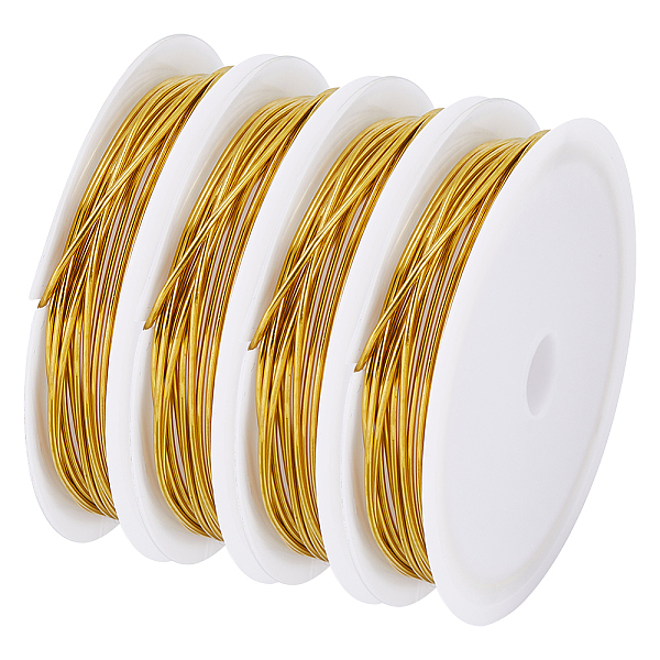 

PandaHall SUNNYCLUE 10M Real 14K Gold Plated Copper Wires 1mm 18 Gauge Copper Jewelry Wire Craft Metal Wire Copper Bead Wires Soft Bead...