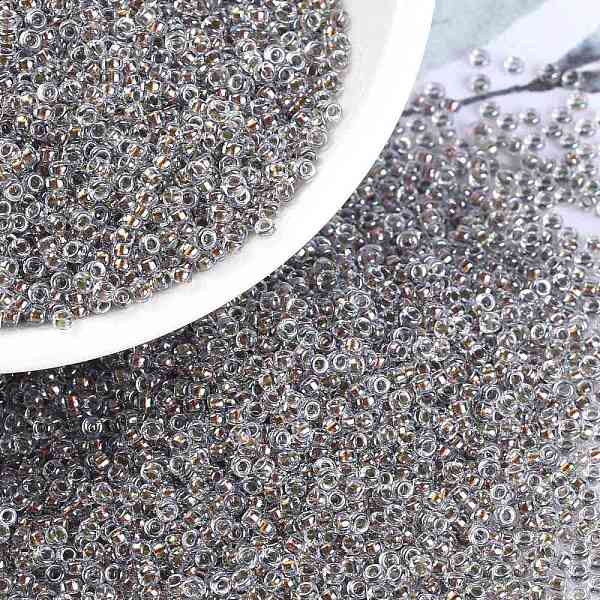 

PandaHall MIYUKI Round Rocailles Beads, Japanese Seed Beads, 15/0, (RR3202) Magic Copper Red Lined Crystal, 1.5mm, Hole: 0.7mm, about...