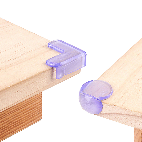 

PandaHall AHANDMAKER Silicone Corner Protector, Baby Table Corner Guards, for Furniture Against Sharp Corners, Round & L Shaped, Clear...