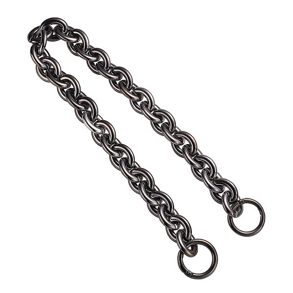 

PandaHall Acrylic Shoulder Strap, for Bag Straps Replacement Accessories, Gunmetal, 59cm, Link: 26.5x22x5.5mm Acrylic