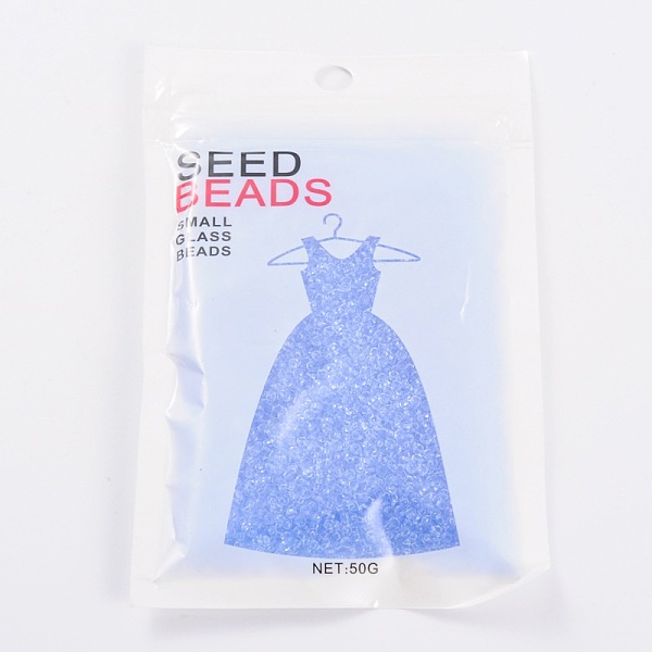 11/0 Grade A Transparent Glass Seed Beads