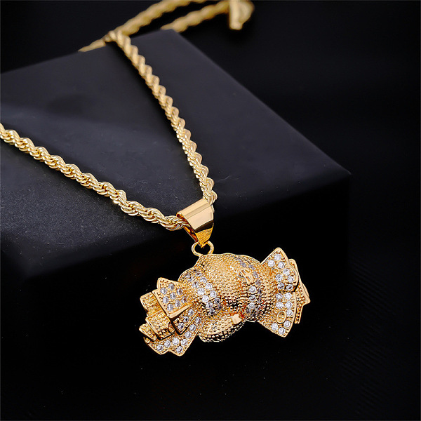 Brass Pave Clear Cu… - image