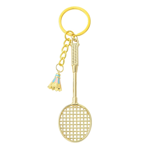 Portachiavi sportivo in lega e ottone smaltato-image-KEYC-YW00264-it