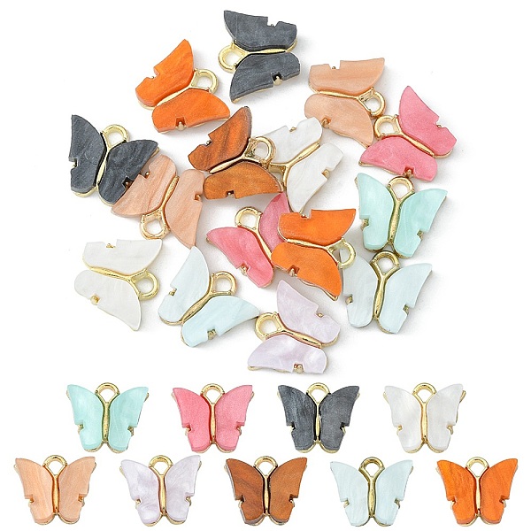 15Pcs Acrylic Charms - image