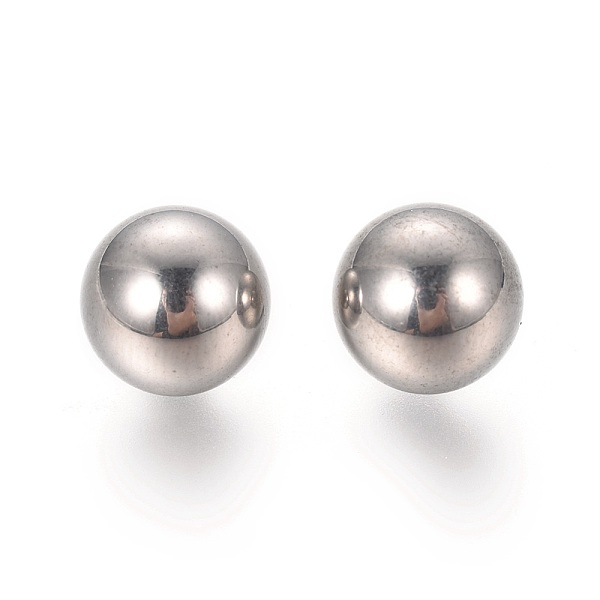 

PandaHall 304 Stainless Steel Beads, Undrilled/No Hole Beads, Solid Round, Stainless Steel Color, 7mm 304 Stainless Steel Round