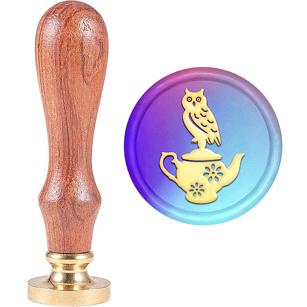 

PandaHall Brass Wax Seal Stamp with Handle, for DIY Scrapbooking, Cat Pattern, 89x30mm Brass Cat Shape