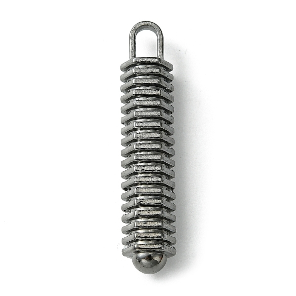 

PandaHall Alloy Pendants, Column, Gunmetal, 44x8x9mm, Hole: 6~3.5mm Alloy Column