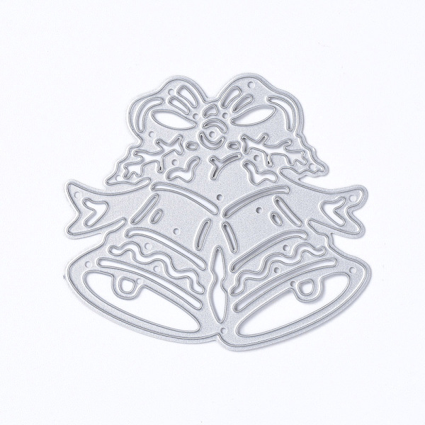 

PandaHall Christmas Bell Frame Carbon Steel Cutting Dies Stencils, for DIY Scrapbooking/Photo Album, Decorative Embossing DIY Paper Card...
