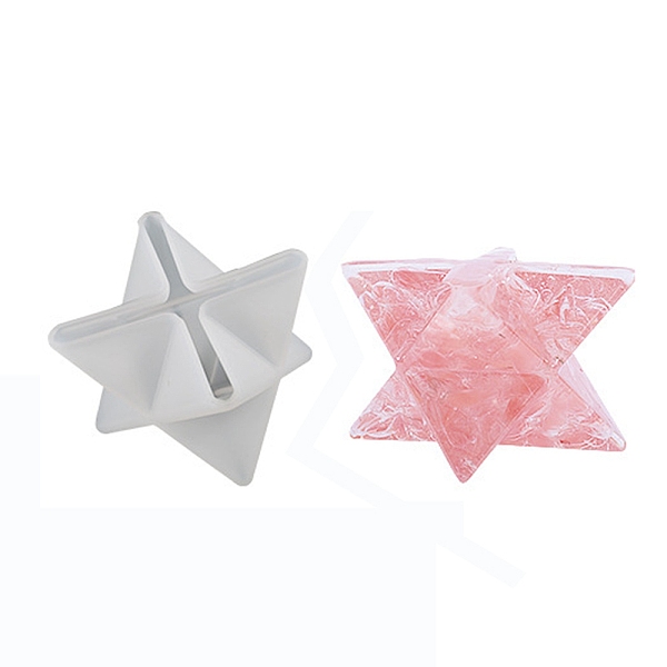 Moules En Silicone Diy Merkaba Star