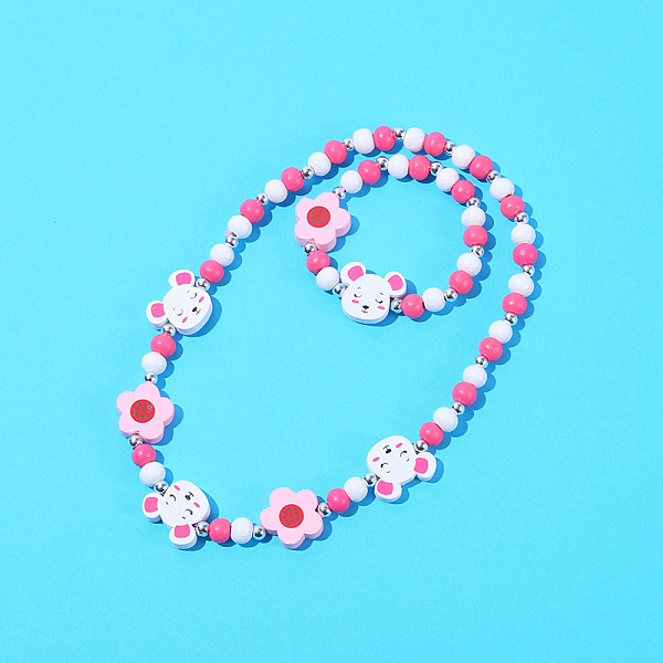 Plastic & Wood Bead… - image