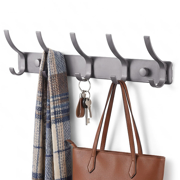 Aluminum Wallmounted Clothes Hooks