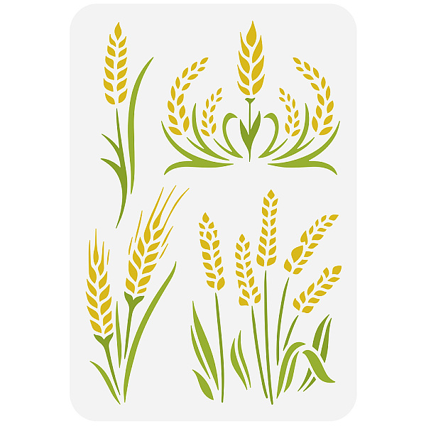 

PandaHall Plastic Drawing Painting Stencils Templates, for Painting on Scrapbook Fabric Tiles Floor Furniture Wood, Rectangle, Plants...