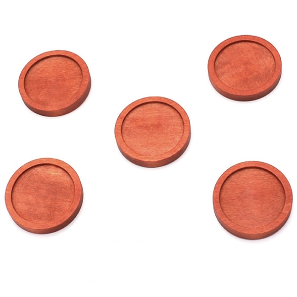 Natural Wood Caboch… - image