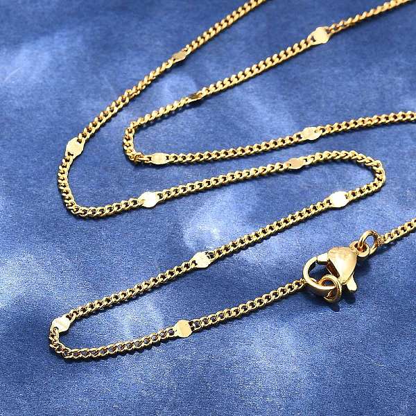 Brass Chain Necklac… - image