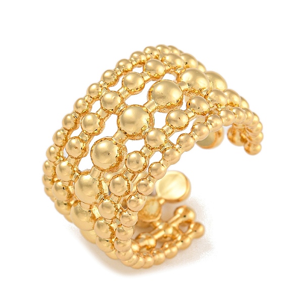 Brass Cuff Rings - image