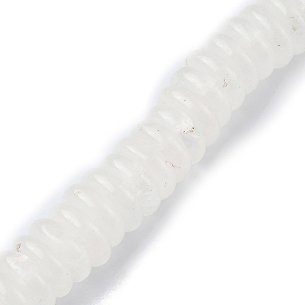 

PandaHall Natural Quartz Crystal Beads Strands, Rock Crystal, Heishi Beads, Disc, 12x3.5~4mm, Hole: 1.4mm, about 51pcs/strand, 7.48~8.19...