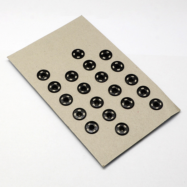 フラットラウンド鉄縫製スナップボタン
