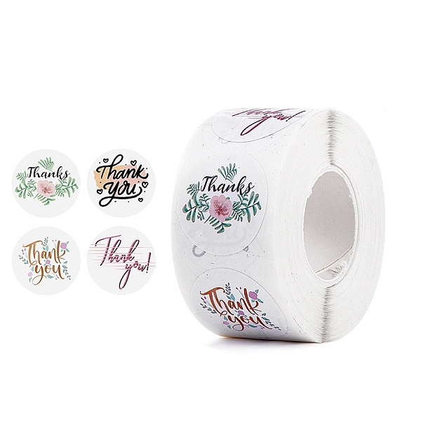 500Pcs Roll Stickers - image