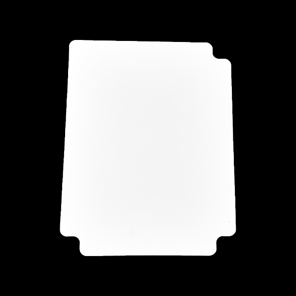 40 separador de cartas de juego de mesa de polipropileno rectangular