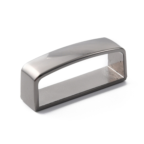 

PandaHall Zinc Alloy Loop Keepers, Men's Belt Buckle, Rectangle, Gunmetal, 43.5x11.5x18.5mm Alloy Rectangle
