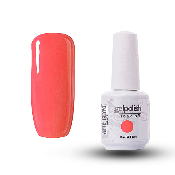 

PandaHall 15ml Special Nail Gel, for Nail Art Stamping Print, Varnish Manicure Starter Kit, Tomato, Bottle: 34x80mm Resin Red