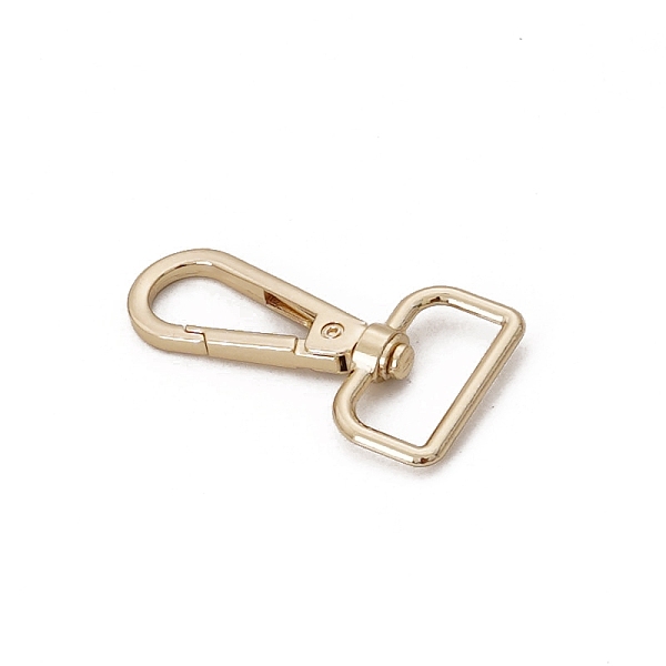 

PandaHall Alloy Swivel Clasps, Swivel Snap Hook, Light Gold, 58x32mm Alloy