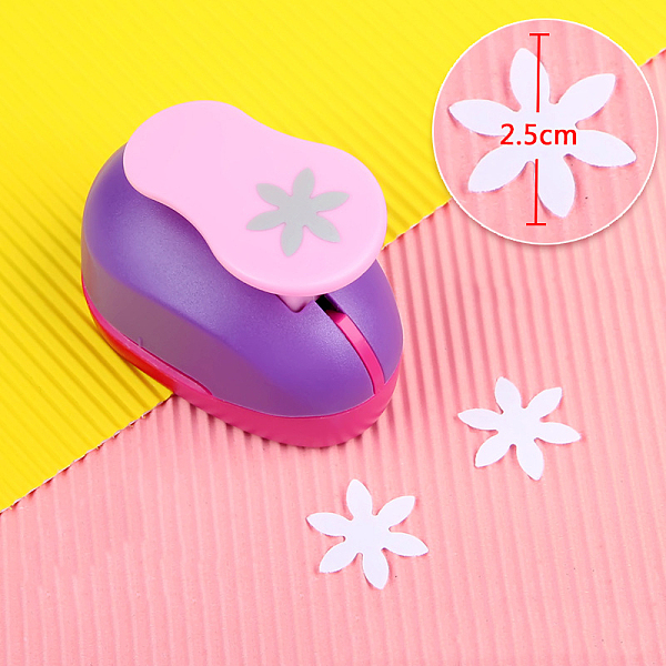 

PandaHall Plastic Paper Craft Hole Punches, Paper Puncher for DIY Paper Cutter Crafts & Scrapbooking, Random Color, Flower Pattern...