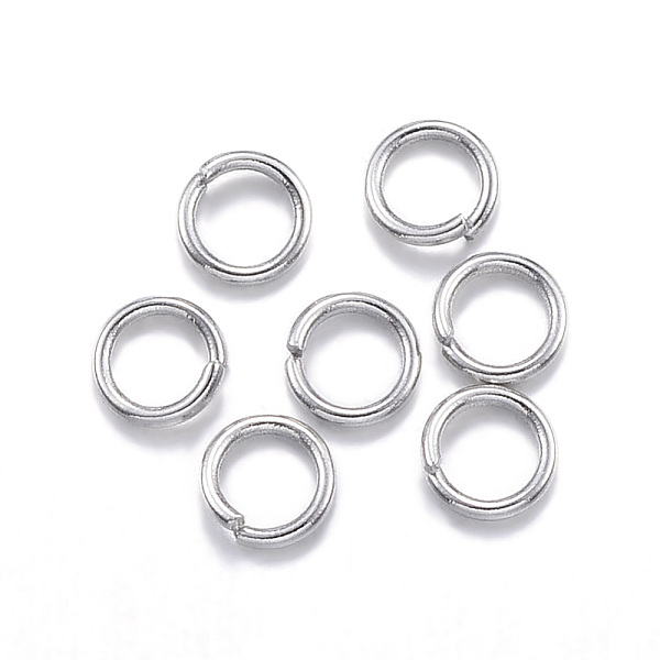 

PandaHall 304 Stainless Steel Jump Rings, Open Jump Rings, Stainless Steel Color, 24 Gauge, 3x0.5mm, Inner Diameter: 2mm 304 Stainless Steel