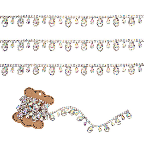 1 Yard Iron Rhinestone Strass Chains