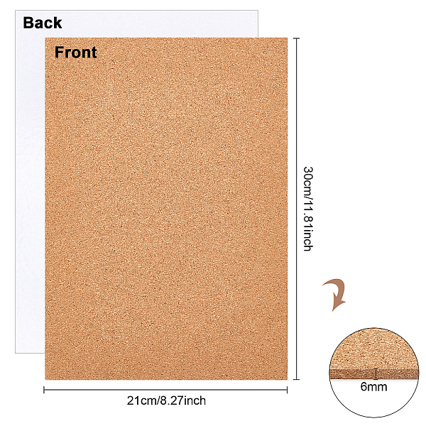 BENECREAT Cork Insulation Sheets