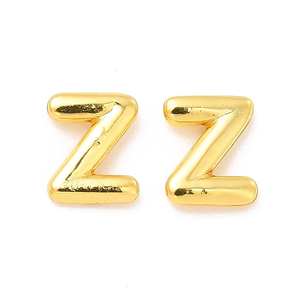 

PandaHall Brass Hollow Out Initial Letter Stud Earrings for Women, Real 18K Gold Plated, Lead Free & Cadmium Free, Letter.Z, 7x5.5x1.5mm...