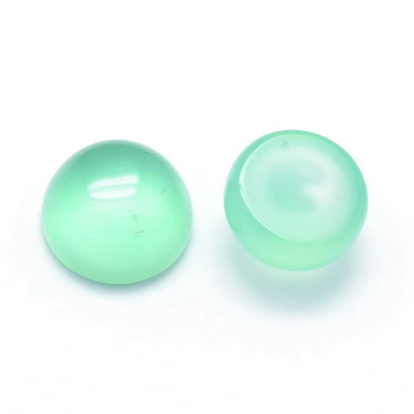 Natural Green Onyx Agate Cabochons
