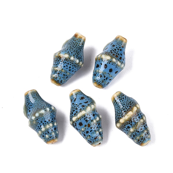 Vintage Handmade Porcelain Beads