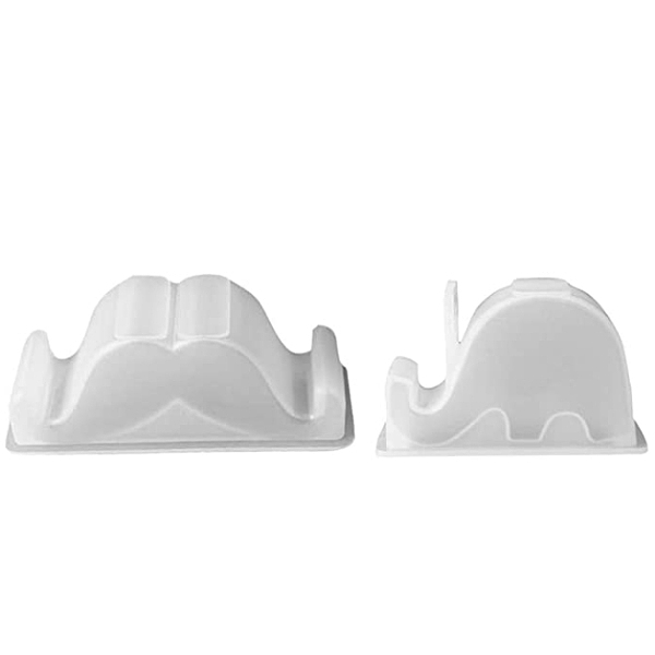 

PandaHall Gorgecraft Mobile Phone Stand Silicone Molds Kits, Resin Casting Molds, with Silicone Measuring Cup, Plastic Pipettes, Birch..., White