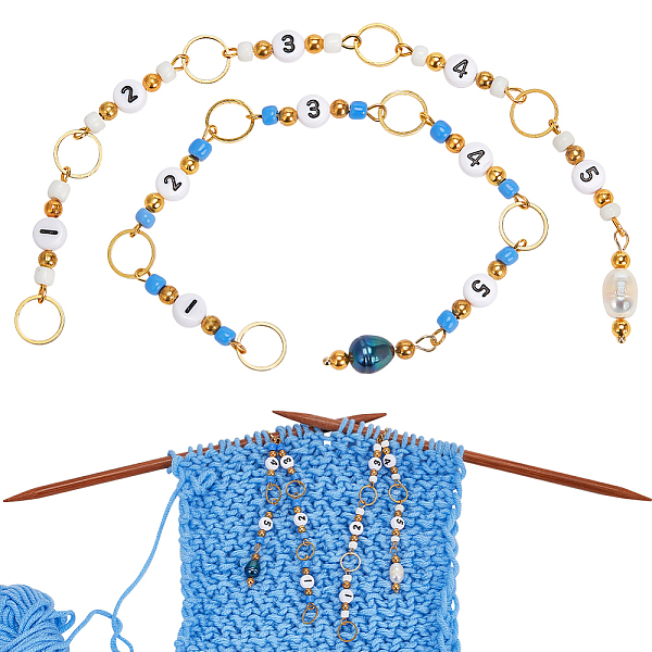 Acrylic Beaded Knit… - image