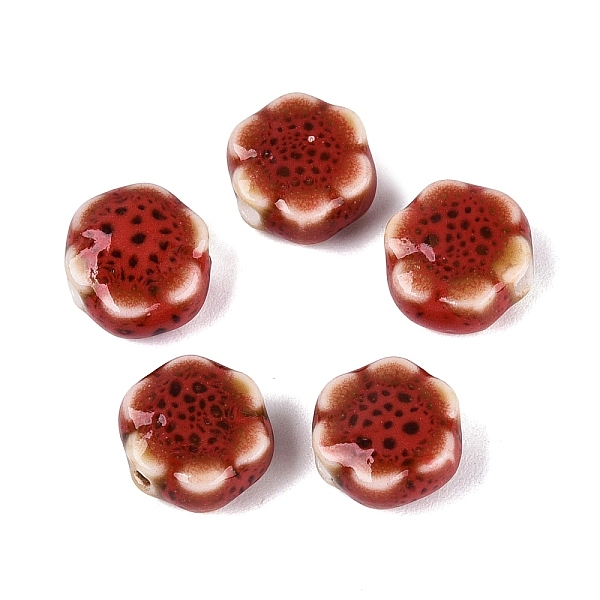 Vintage Handmade Porcelain Beads
