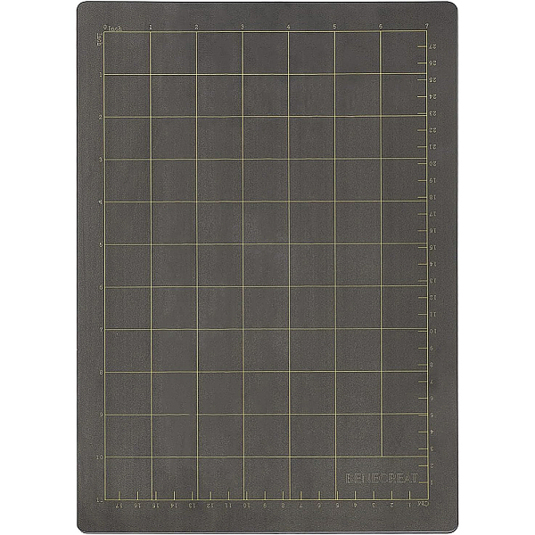 

PandaHall BENECREAT 32x21cm Black Embossing Machine Die Pads, Cutting Magnetic Shim for Die Cutter, 0.14cm Thick Rubber Black