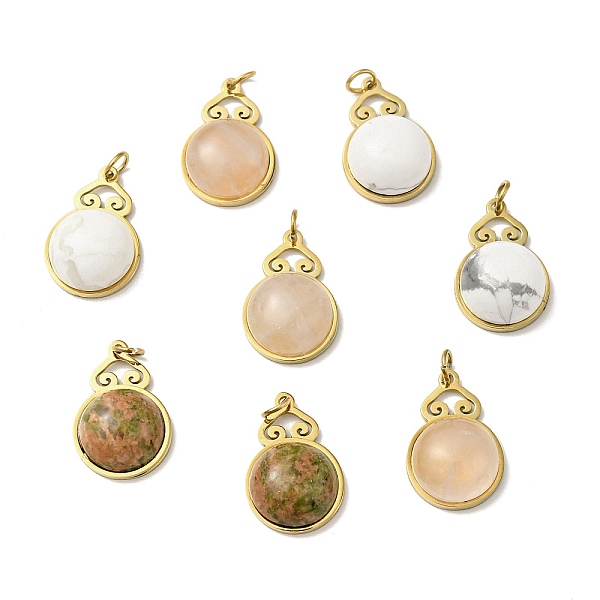 Cloud Natural Mixed Stone Pendants