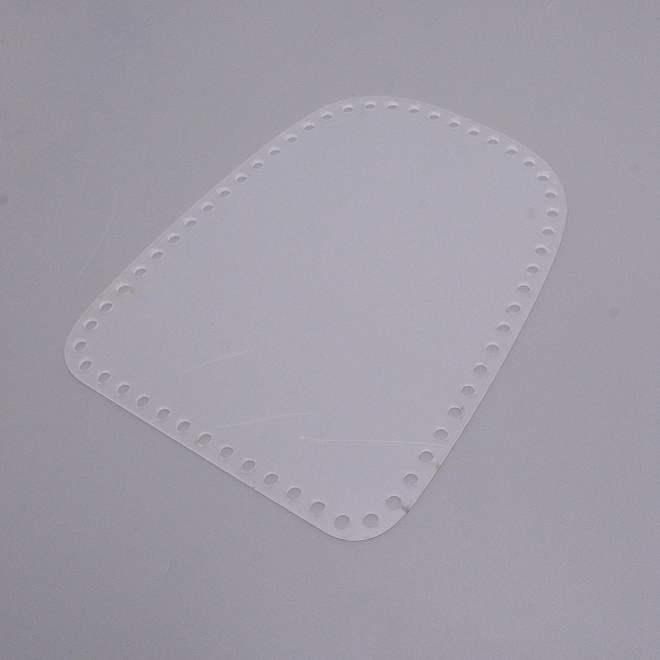 

PandaHall Transparent Acrylic Basket Bottom, Half Round Shape Blank Crochet Basket Base, for DIY Basket Weaving Supplies Craft Making, Clear...