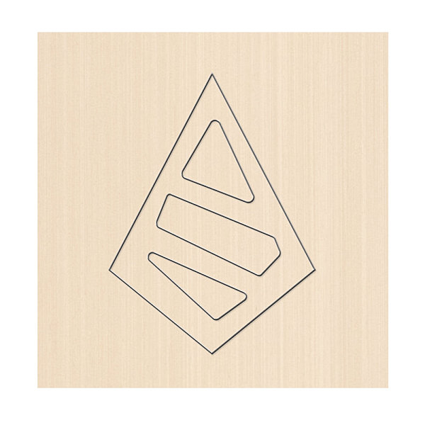 PandaHall Wood Cutting Dies, with Steel, for DIY Scrapbooking/Photo Album, Decorative Embossing DIY Paper Card, Geometric Pattern