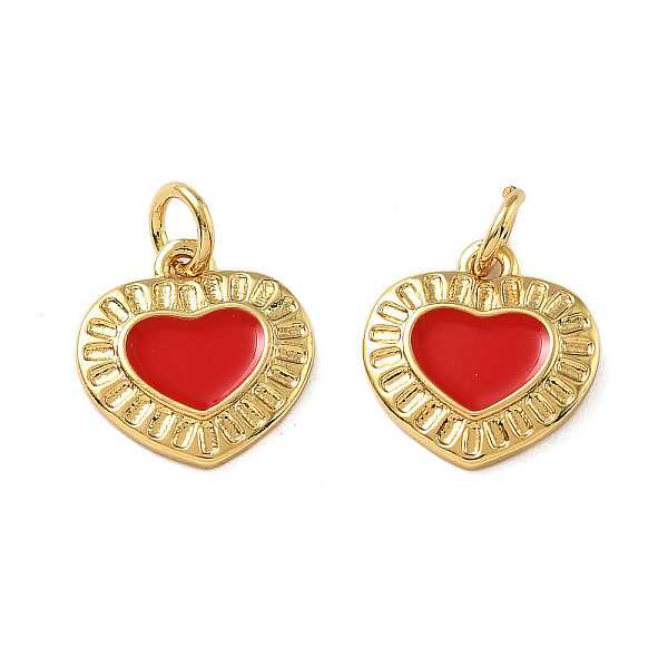 Brass Enamel Charms - image
