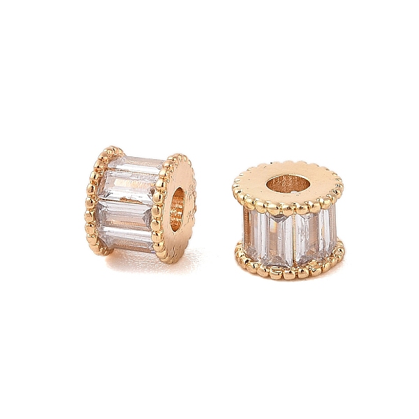 Brass Glass Beads - image
