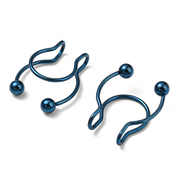 304 Stainless Steel Clip On Nose Rings