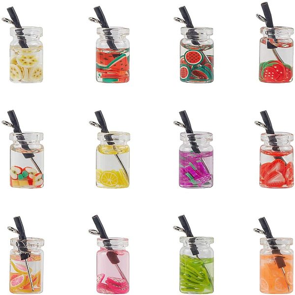 60Pcs Mini Fruit Te… - image