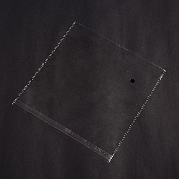 

PandaHall Rectangle Cellophane Bags, Clear, 19x18cm, Unilateral Thickness: 0.3mm, Inner Measure: 16x18cm OPP Cellophane Clear