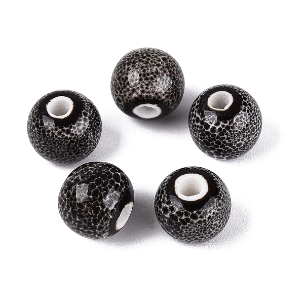 Vintage Handmade Porcelain Beads