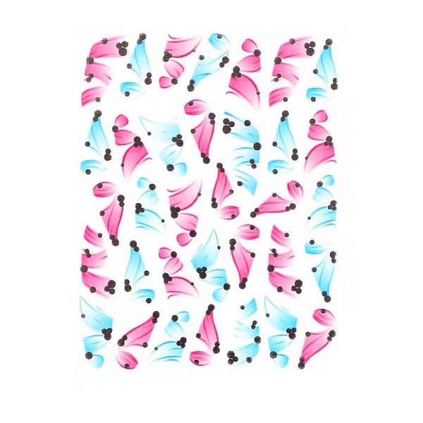 

PandaHall Nail Decals Stickers, Ribbon Self-adhesive Nail Art Supplies, for Woman Girls DIY Nail Art Design, Cornflower Blue, 103x80mm Paper...