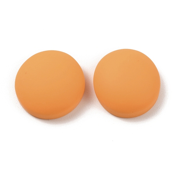 

PandaHall Resin Cabochons, Half Round, Orange, 16.5x7.5mm Resin Half Round Orange