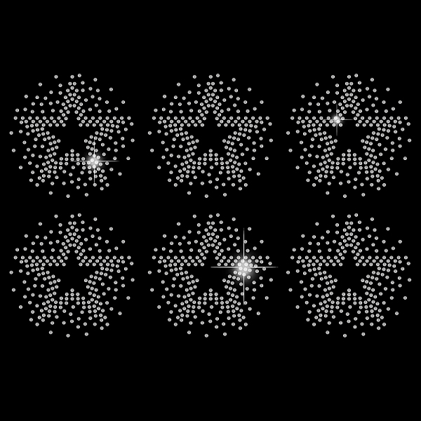 

PandaHall Glass Hotfix Rhinestone, Iron on Appliques, Costume Accessories, for Clothes, Bags, Pants, Star Pattern, 297x210mm Glass...