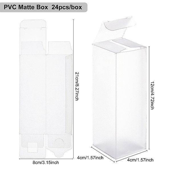 Transparente PVC-Box